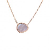 BRAZIL collier or et nacre