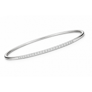  LIGNE bracelet jonc diamants