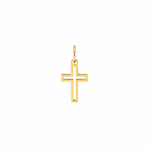 Mini Croix carrée ajourée 