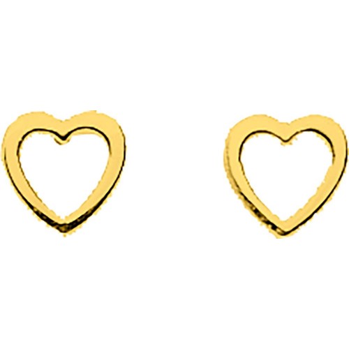 Coeurs ouverts puces d'oreilles