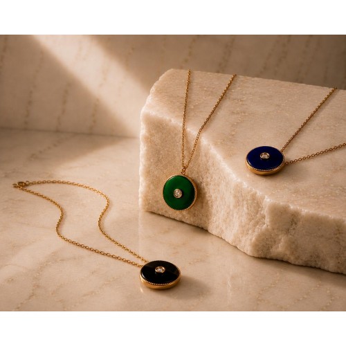 NIL collier jade
