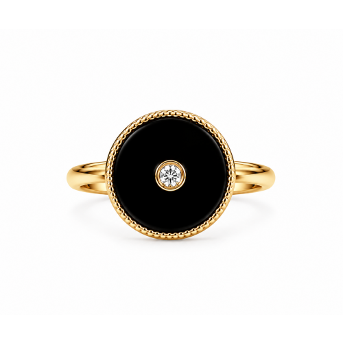 NIL bague onyx