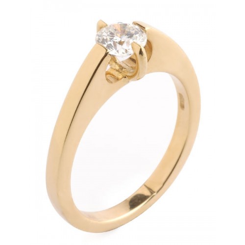 Monture best sale solitaire moderne