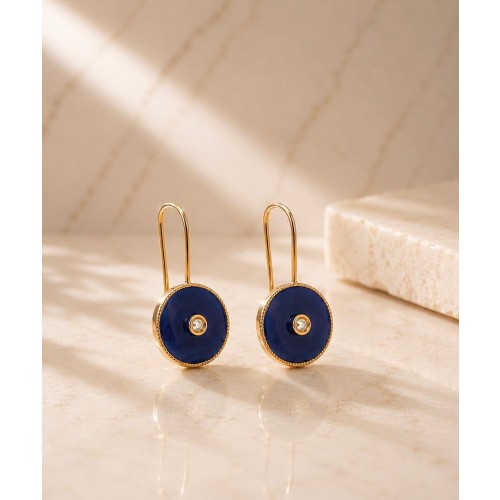 NIL boucles d'oreilles lapis lazuli