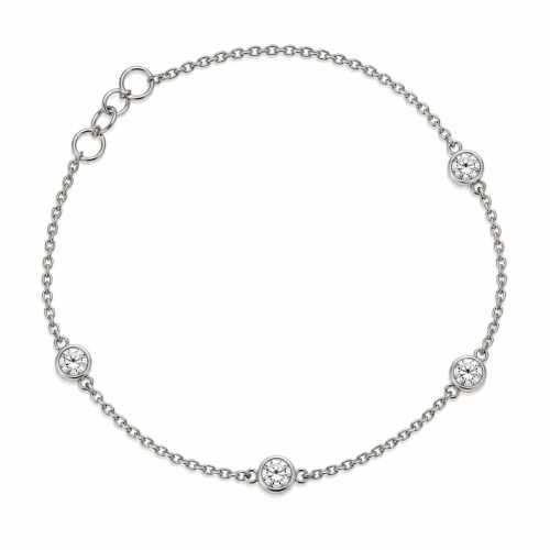 ESSENTIEL bracelet 4 diamants