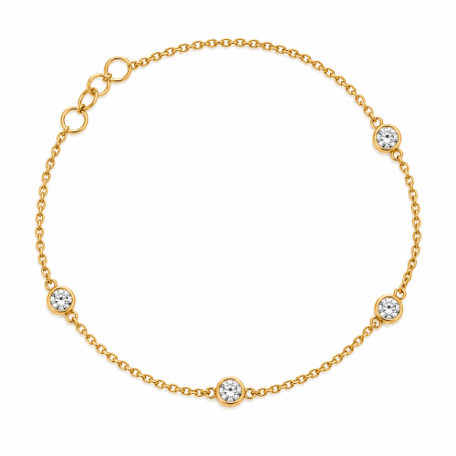 ESSENTIEL bracelet 4 diamants