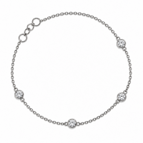 ESSENTIEL bracelet 4 diamants