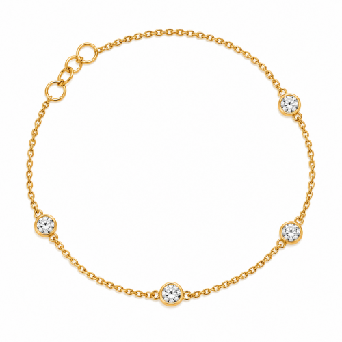 ESSENTIEL bracelet 4 diamants
