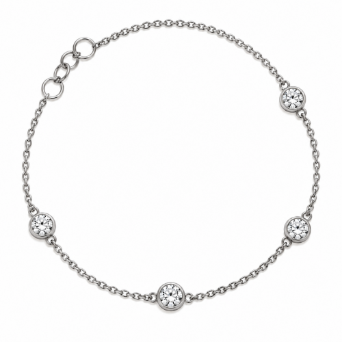ESSENTIEL bracelet 4 diamants