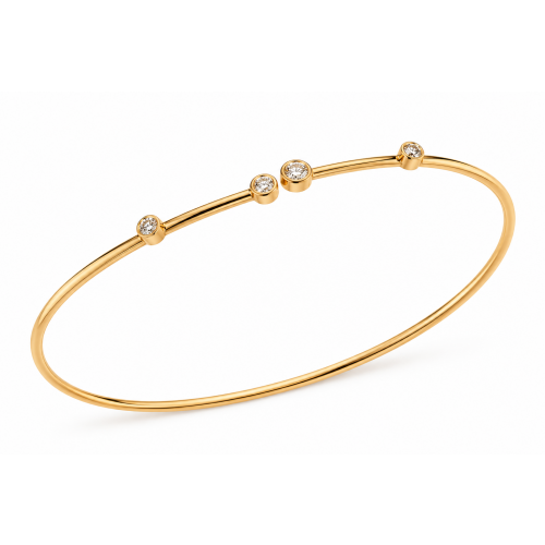 MUSE bracelet jonc diamants