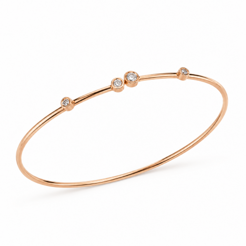 MUSE bracelet jonc diamants