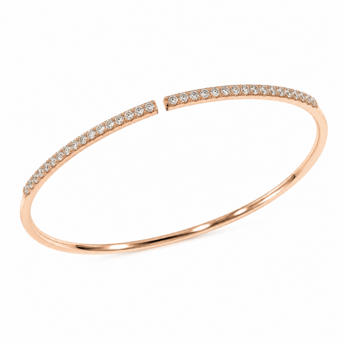 AMI LIGNE bracelet jonc diamants