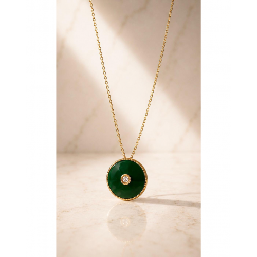 NIL collier jade
