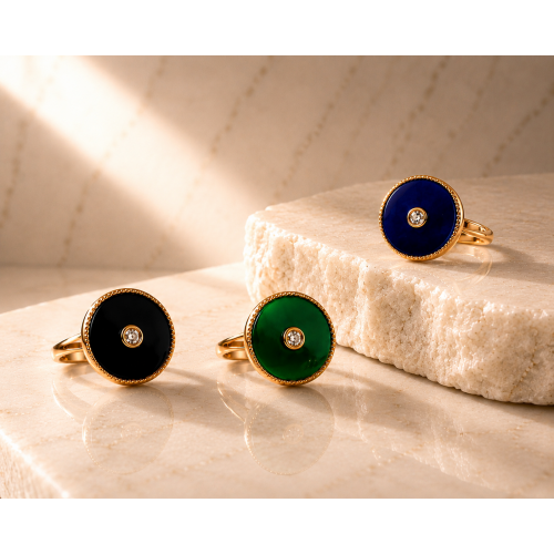 NIL bague lapis lazuli