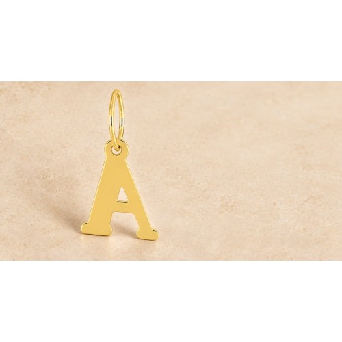 Pendentif initiale Baton - social