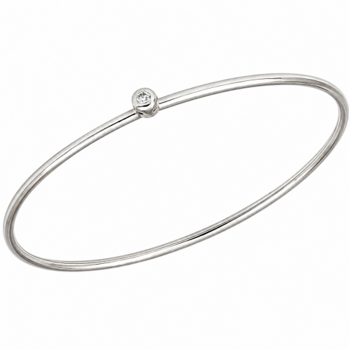 SOLO bracelet jonc diamant