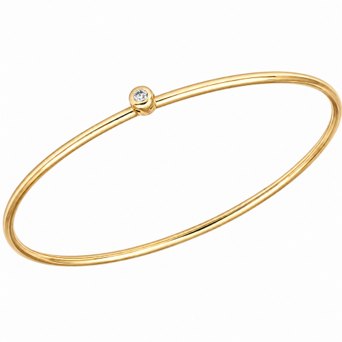 SOLO bracelet jonc diamant