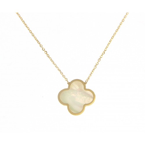 Bijou trefle nacre clearance