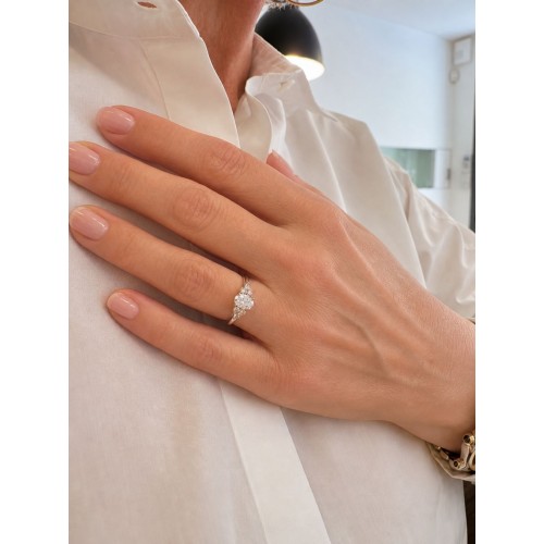 CLARA Solitaire diamant