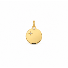 Pendentif Galet Or Jaune Ma Petite Étoile Arthus-Bertrand
