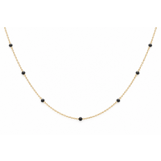 PERLES NOIRES collier