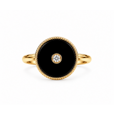 NIL bague onyx