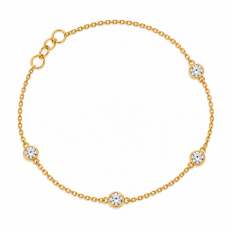ESSENTIEL bracelet 4 diamants