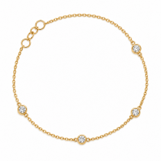 ESSENTIEL bracelet 4 diamants