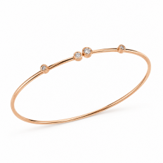 MUSE bracelet jonc diamants