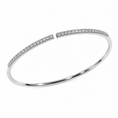 AMI LIGNE bracelet jonc diamants