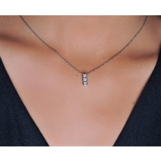 TRILOGIE collier diamants