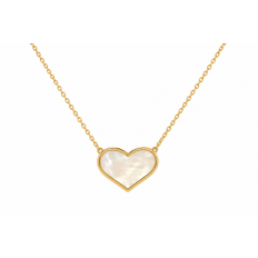 COEUR collier nacre