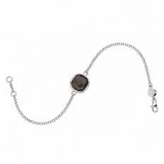 LISETTE bracelet quartz fumé