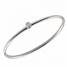 SOLO bracelet jonc diamant