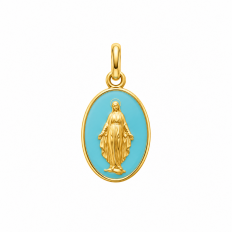 VIERGE MIRACULEUSE 13mm or jaune Arthus-Bertrand