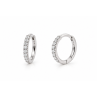 MINI créoles diamants