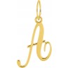 Pendentif initiale Anglaise