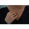 Bague Or blanc Diamants - Paillettes