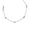 ESSENTIEL BRACELET OR BLANC ET DIAMANTS