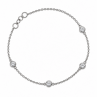 ESSENTIEL bracelet 4 diamants
