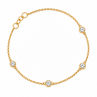 ESSENTIEL bracelet 4 diamants