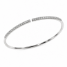 AMI LIGNE bracelet jonc diamants