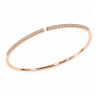 AMI LIGNE bracelet jonc diamants
