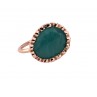 BRAZIL BAGUE AMAZONITE OR ROSE