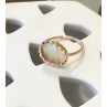 BRAZIL BAGUE NACRE OR ROSE