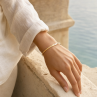 PIMENTO TWO bracelet jonc diamants - bijou porte