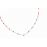 CHAINE PERLES D'OR 