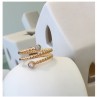 FRIZZ DUO BAGUE OR ROSE ET DIAMANT