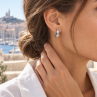 PIMENTO TWO créoles trilogie diamants - bijou porte