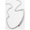 LIGNE COLLIER OR BLANC ET DIAMANTS